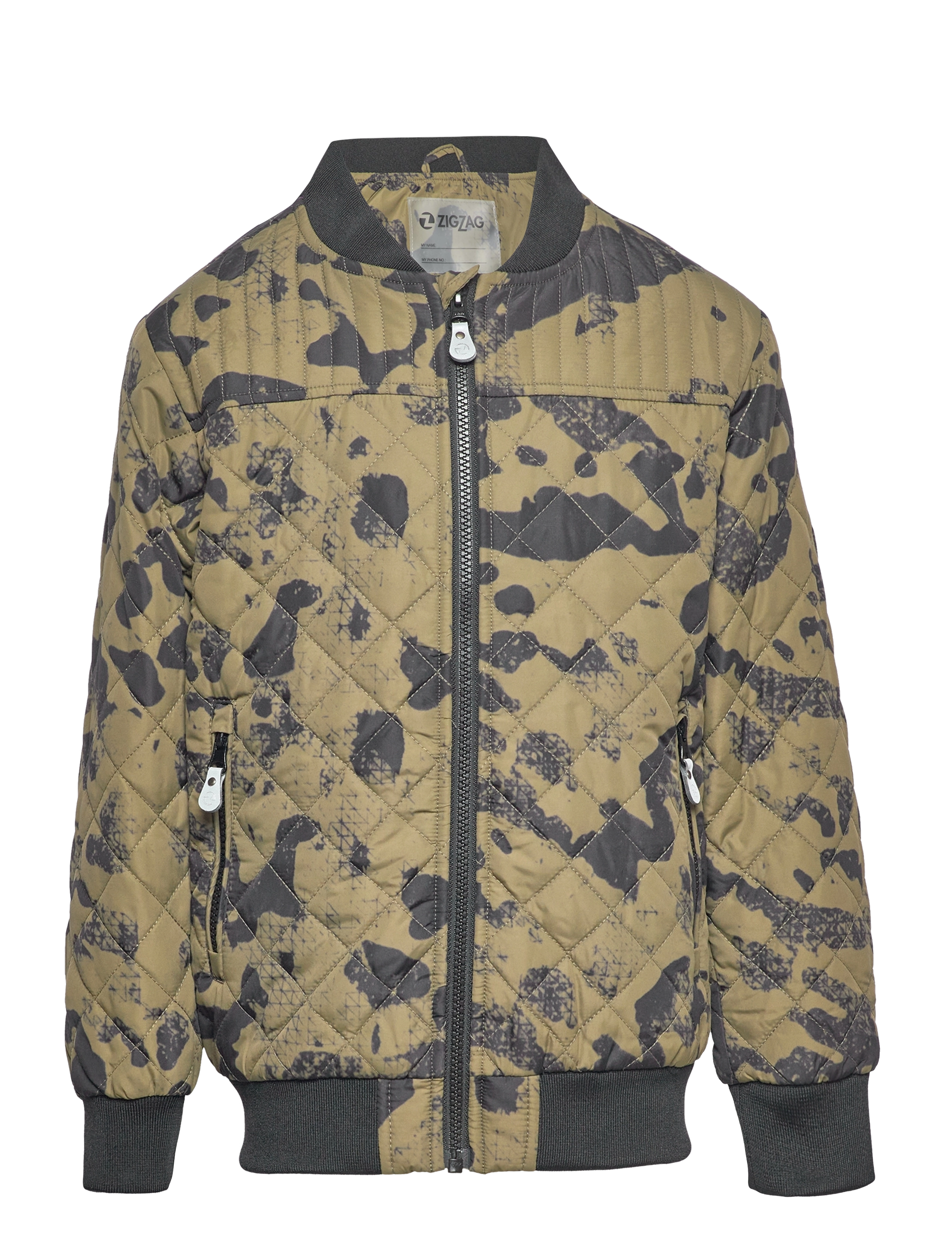 ZIGZAG Saxo B Quilted Jacke Patterned - 98-104 - Kinder