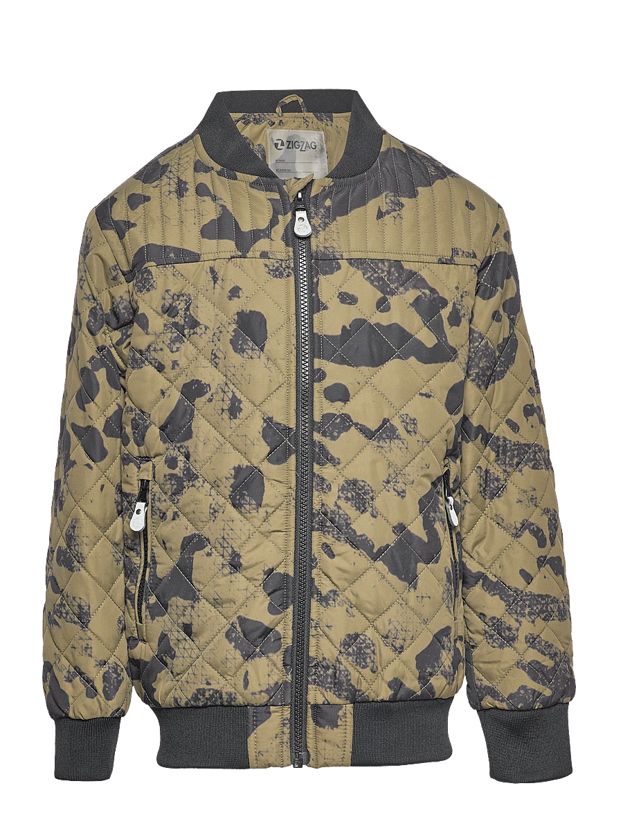ZigZag - Saxo B Quilted Jacket - Üleriided - tarmac - 0