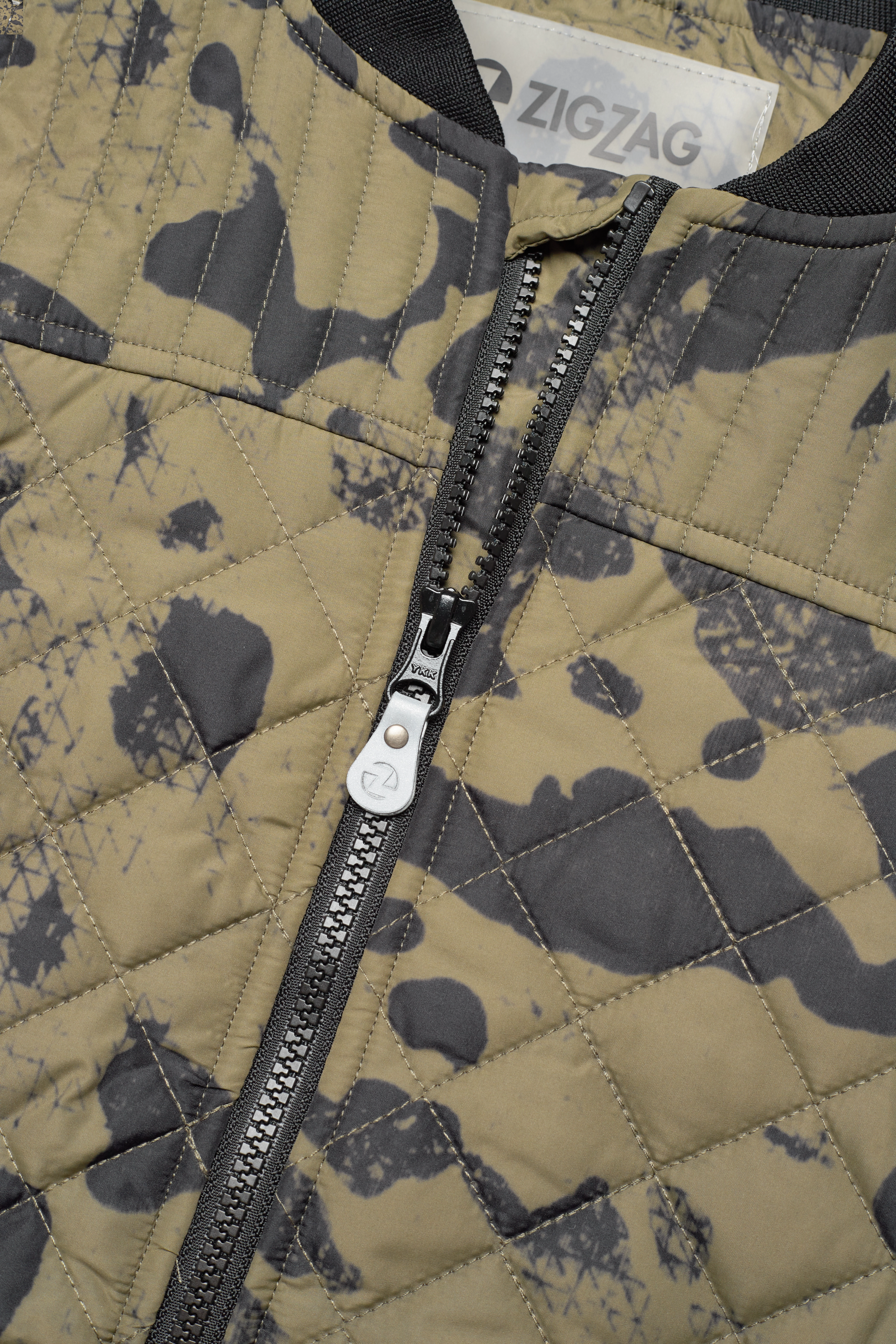 ZigZag - Saxo B Quilted Jacket - höstjackor - tarmac - 3