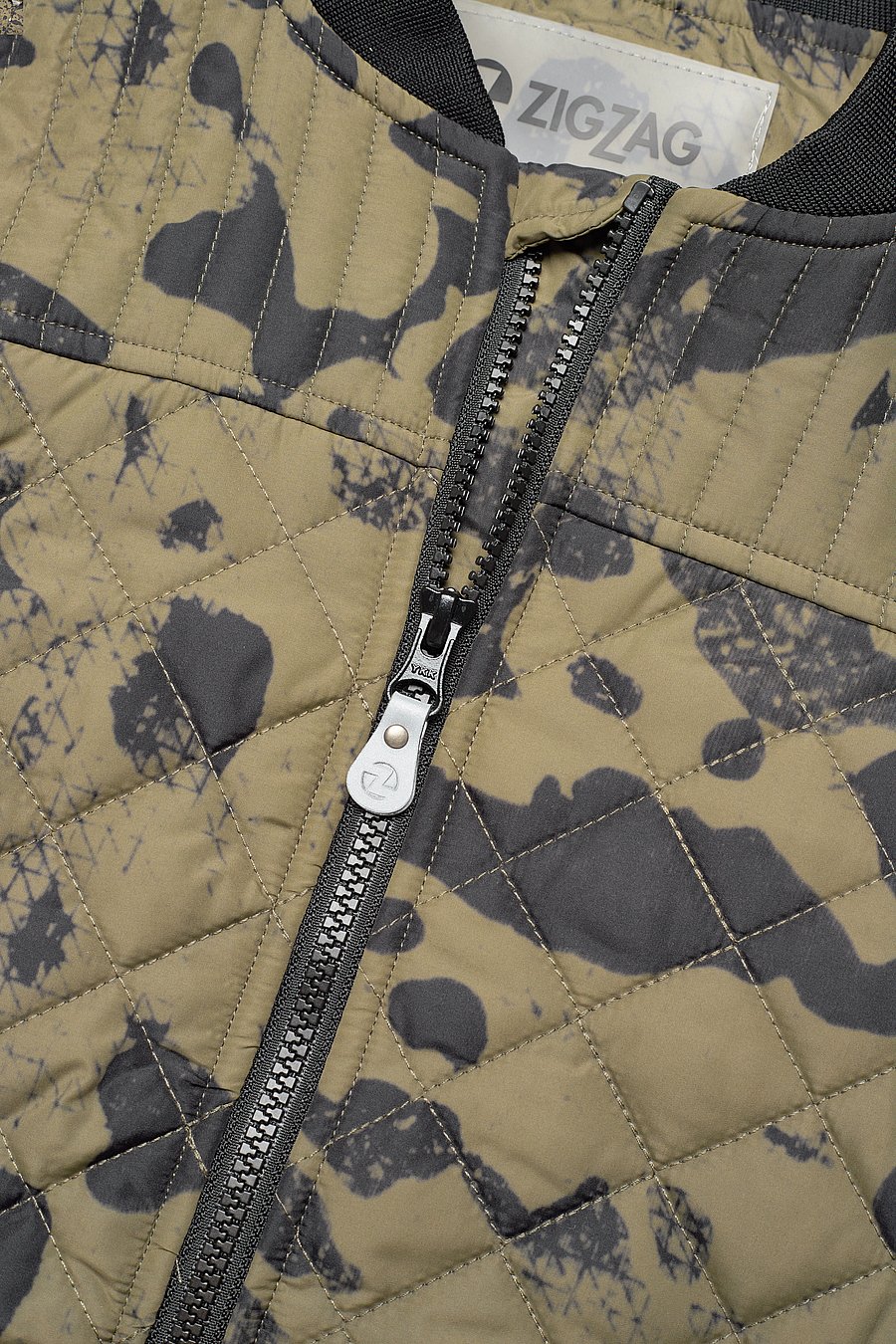 ZigZag - Saxo B Quilted Jacket - Üleriided - tarmac - 3