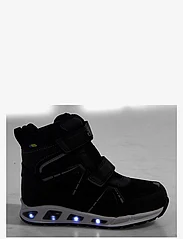 ZigZag - Taier Kids WP Boot W/lights - höga sneakers - black - 6
