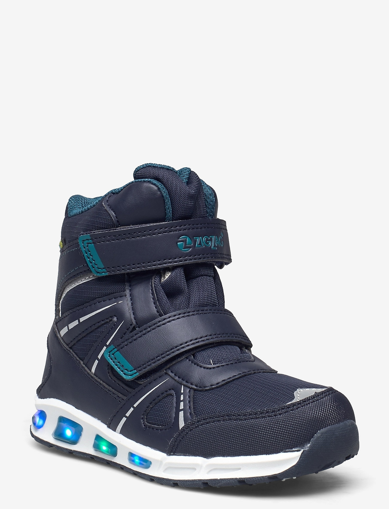 ZigZag - Taier Kids WP Boot W/lights - navy - 0
