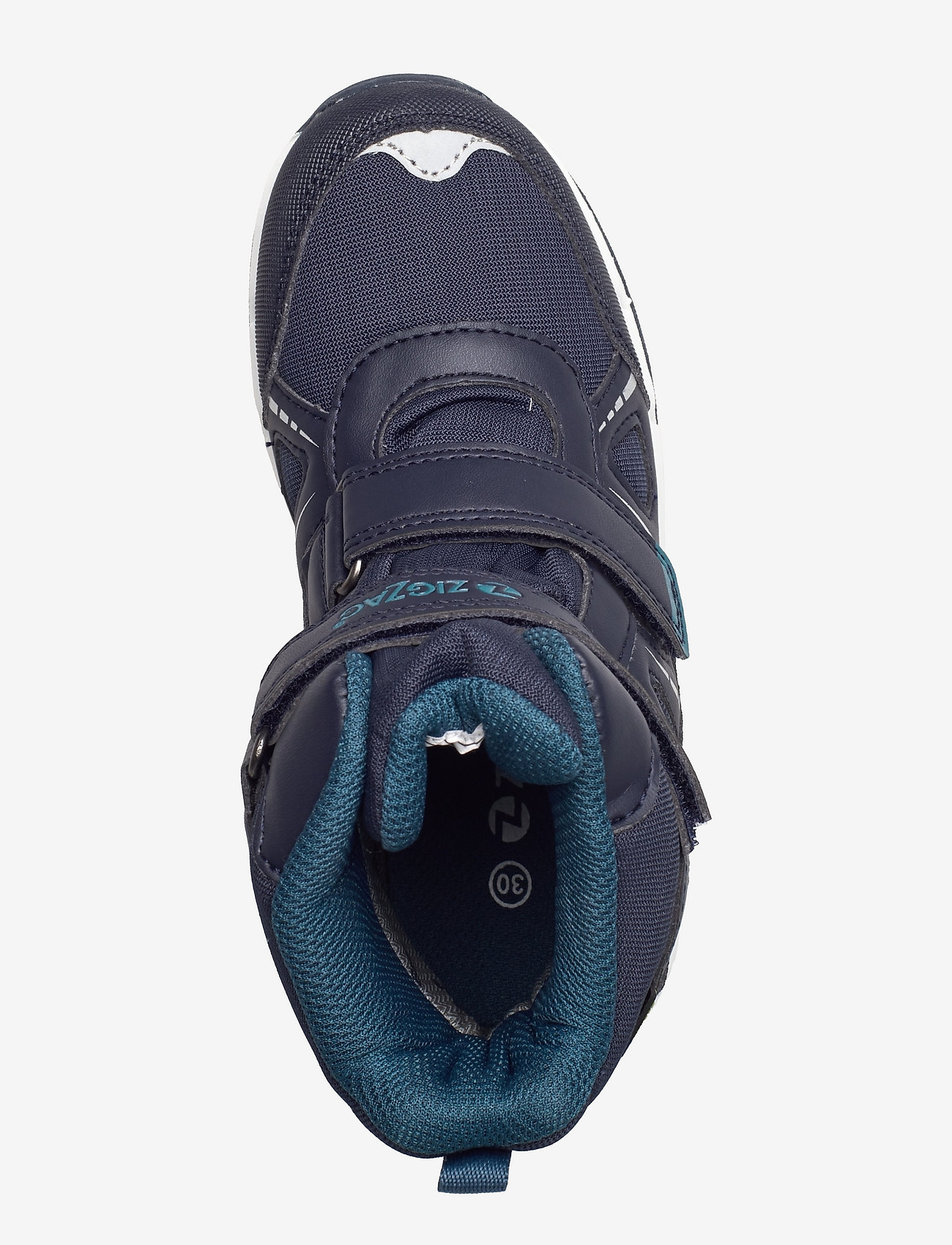 ZigZag - Taier Kids WP Boot W/lights - navy - 3