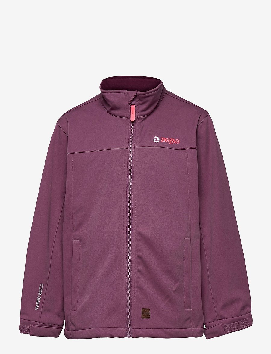 ZigZag - Anakin Softshell Jacket - sügisjakid - berry conserve - 0