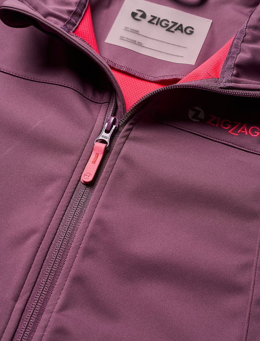 ZigZag - Anakin Softshell Jacket - sügisjakid - berry conserve - 2
