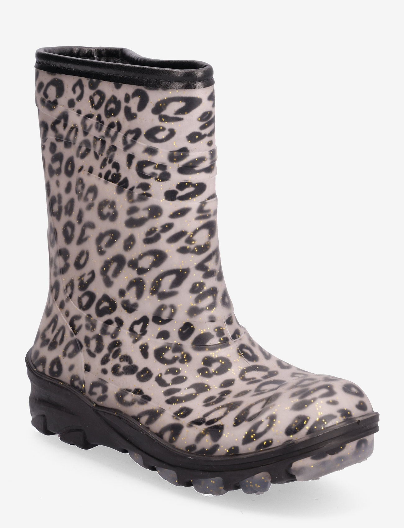 ZigZag - Cenerki Kids Thermo Boot - gummistøvler med linjer - leopard - 0