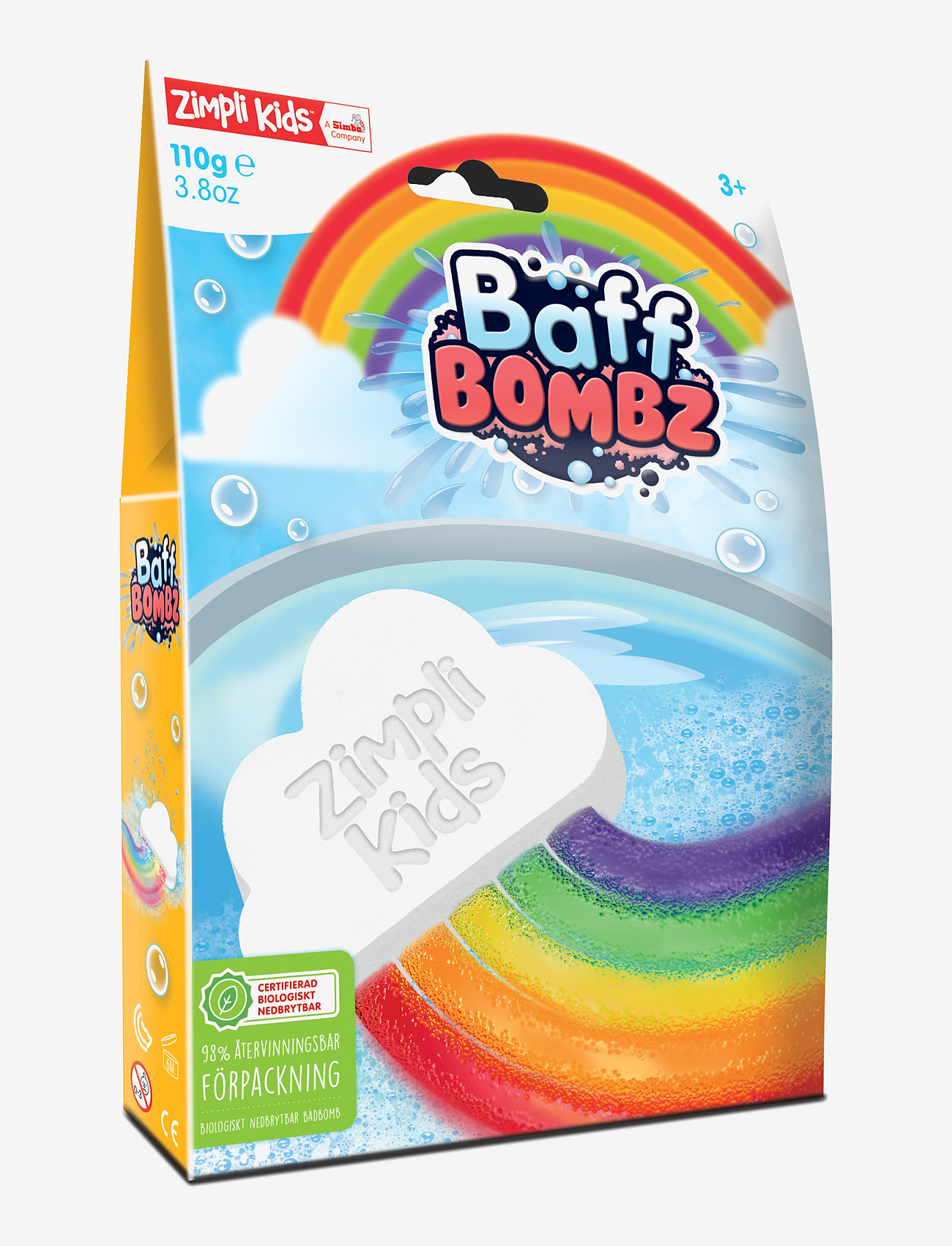 Zimpli kids - Zimpli Kids Baff Bombz Rainbow - vannas rotaļlietas - multi coloured - 0