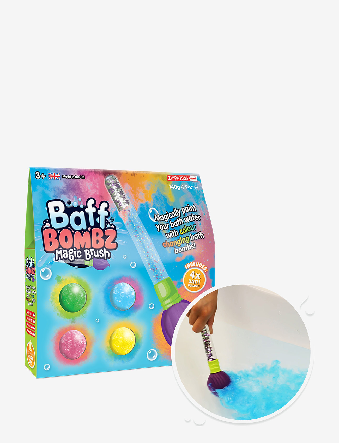 Zimpli kids - Zimpli Kids Baff Bomb Magic Brush - badespielzeug - multicoloured - 0