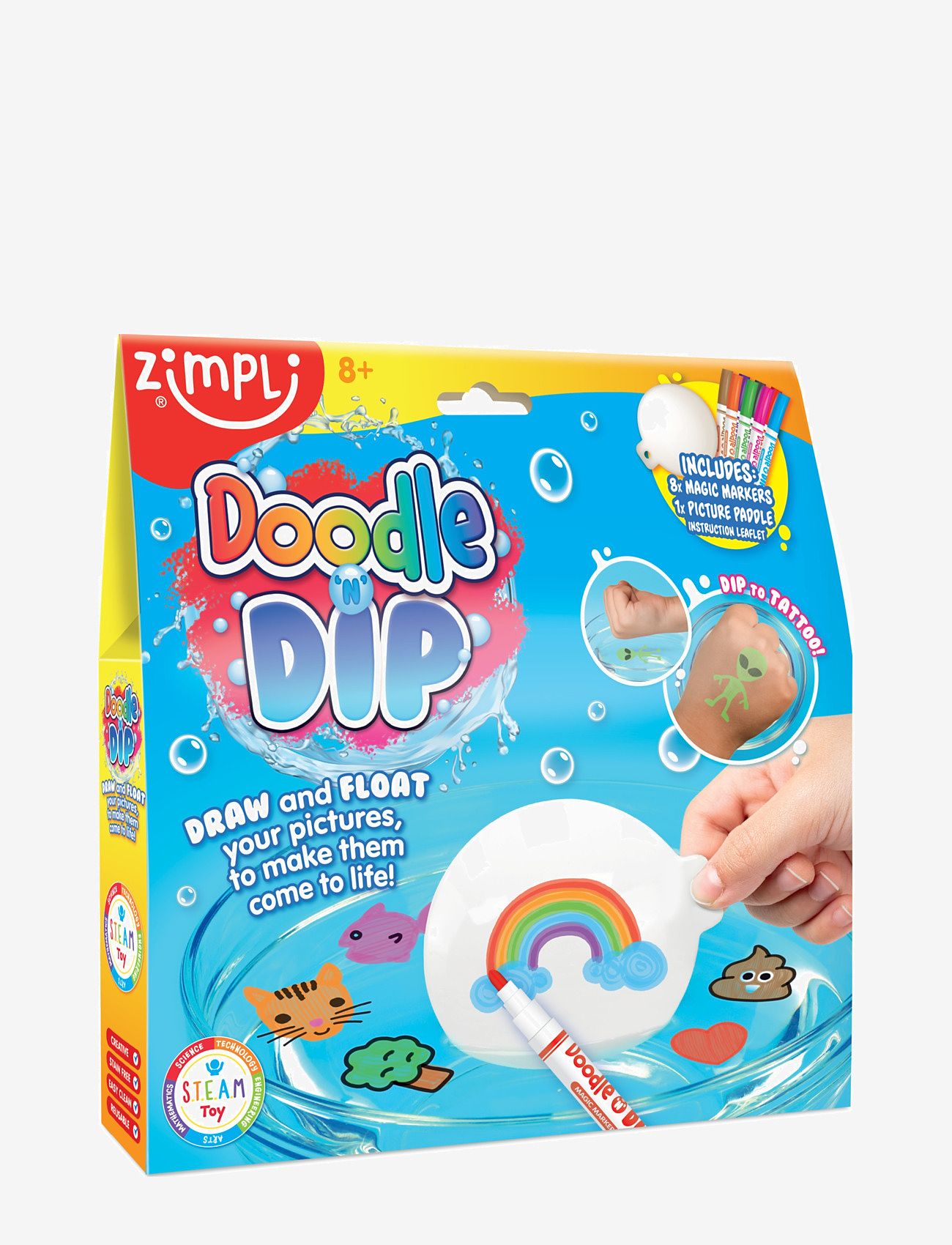 Zimpli kids - Zimpli Kids Doodle ´N´Dip - tattoos - multi coloured - 2