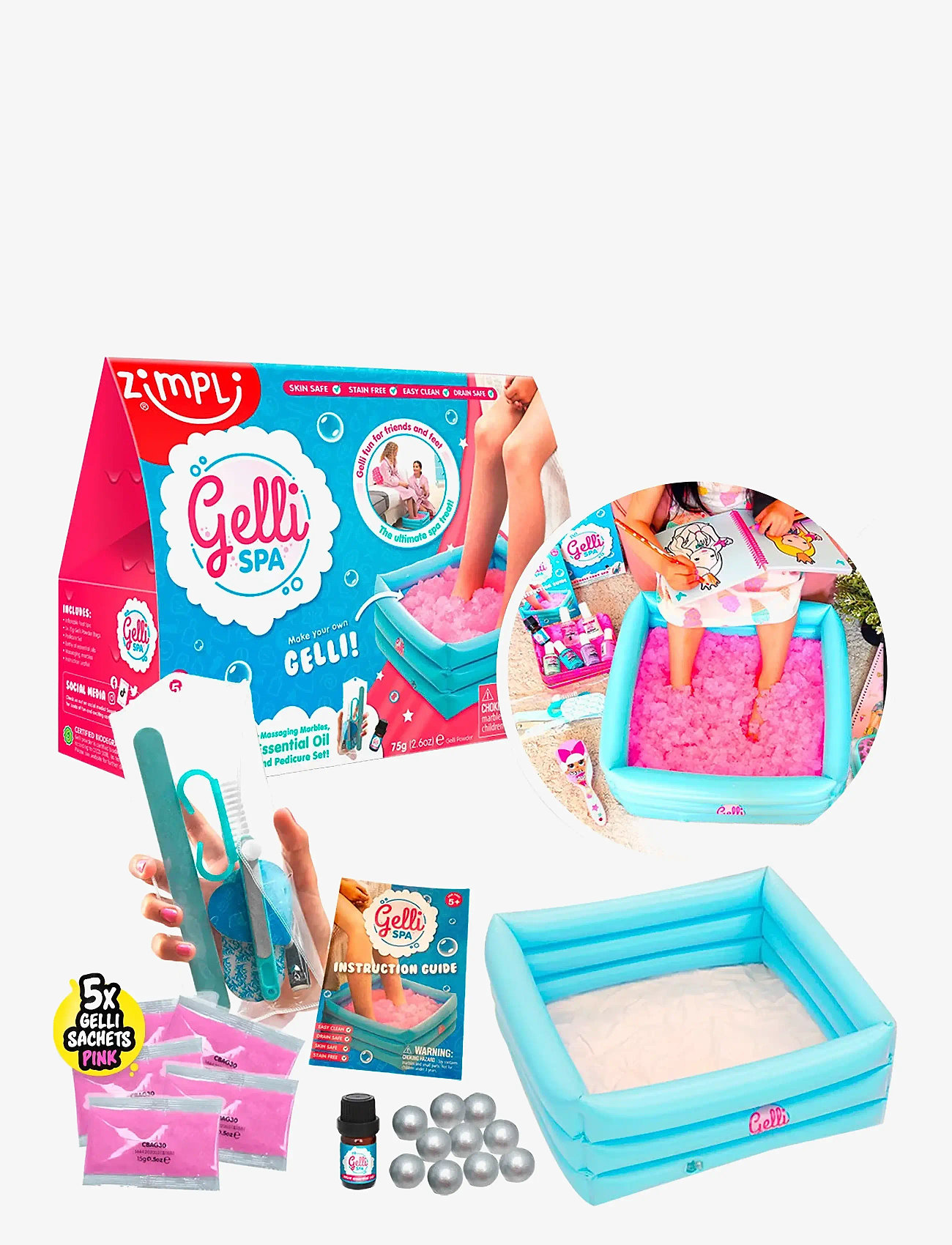 Zimpli kids - Zimpli Kids Gelli Spa - craft sets - multi coloured - 0