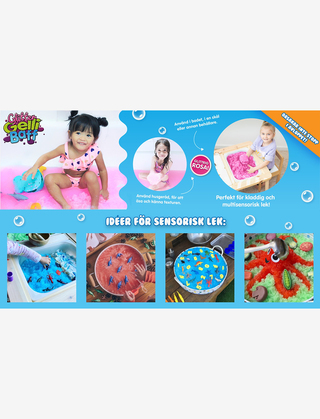 Zimpli kids - Zimpli Kids Glitter Gelli Baff - multicoloured - 3