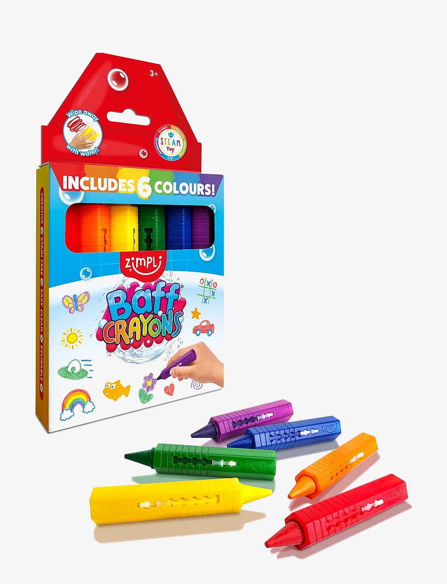Zimpli kids - Zimpli Kids Baff Crayons - multi coloured - 1