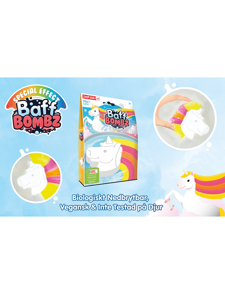 Zimpli kids - Zimpli Kids Baff Bombz Unicorn - badspeelgoed - multicoloured - 4