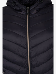 Zizzi - CASALLY, L/S, JACKET - winter jackets - black - 3