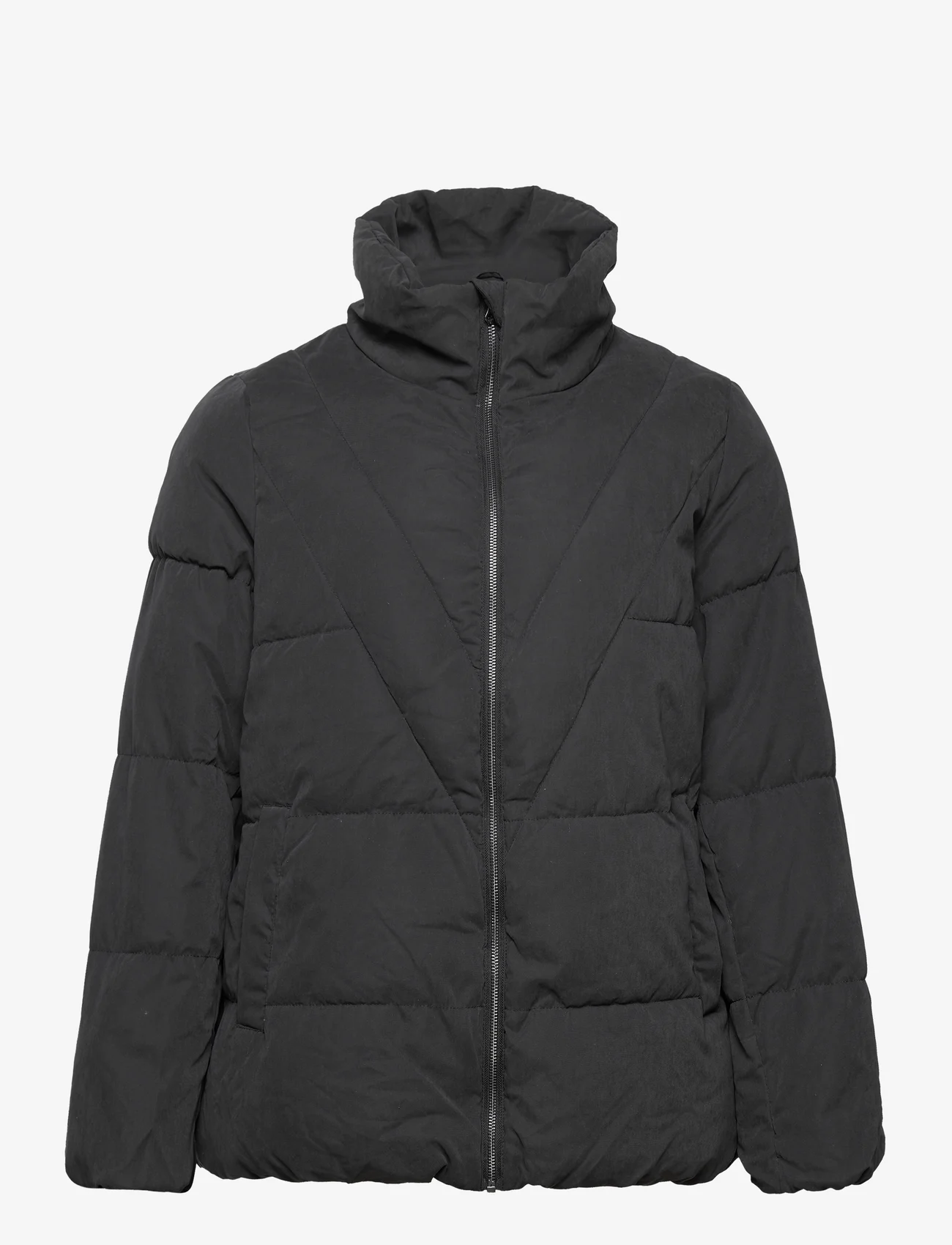Zizzi - CAPEACHY, L/S, JACKET - winter jackets - black - 0