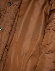Zizzi - CACAMP HOOD, L/S, COAT - spring jackets - brown - 4