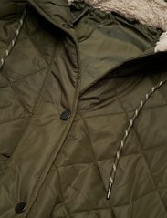 Zizzi - CACAMP HOOD, L/S, COAT - spring jackets - dark green - 2