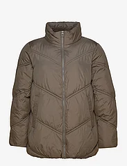 Zizzi - CAPAM, L/S, JACKET - winter jacket - brown - 0