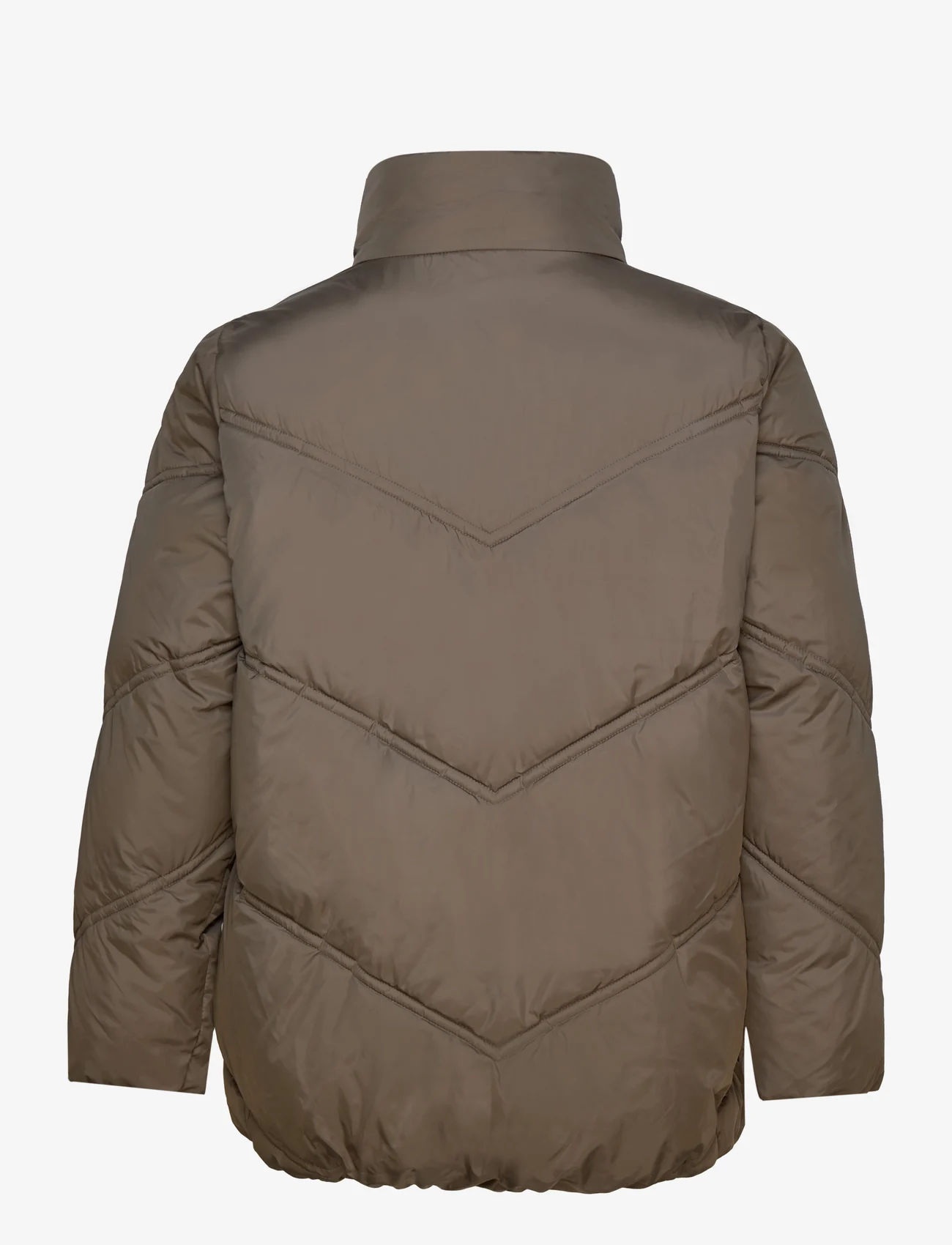 Zizzi - CAPAM, L/S, JACKET - winter jacket - brown - 1