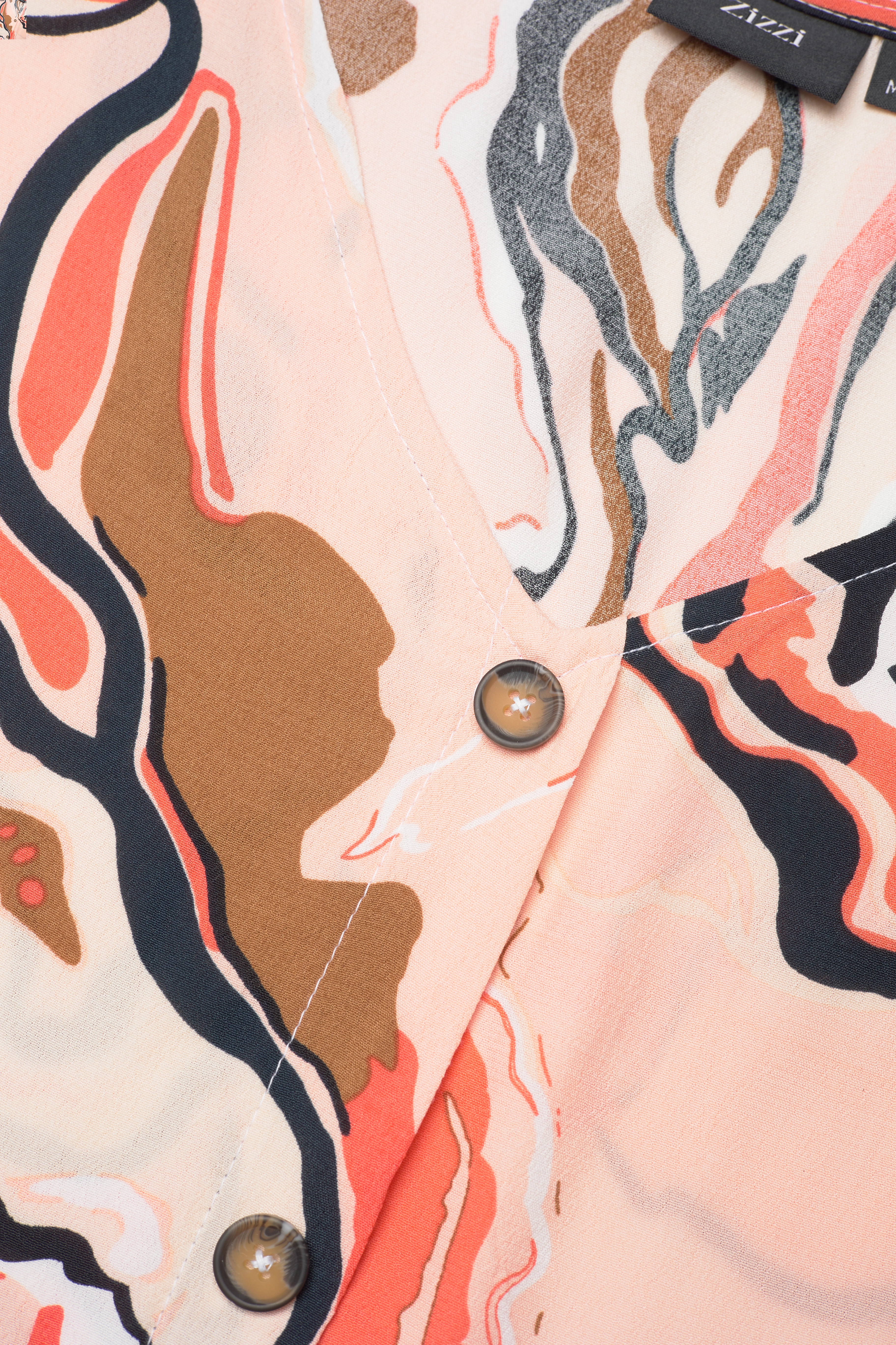 Zizzi - EBELLA, 1/2, BLOUSE - abstract aop - 2