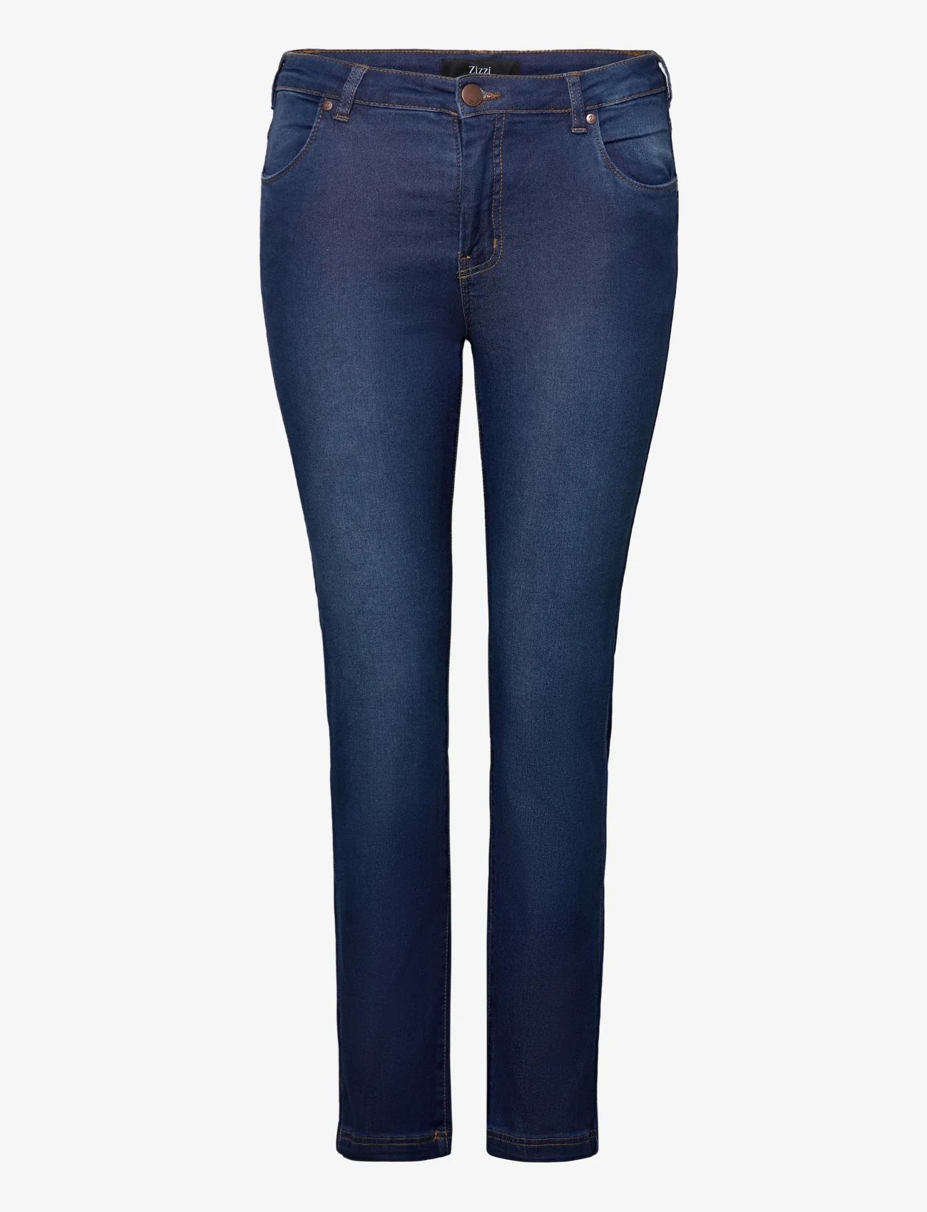 Zizzi - JEANS, LONG, EMILY - slim fit jeans - blue - 0