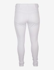 Zizzi - JEANS, LONG, AMY - džinsa bikses ar šaurām starām - white - 1