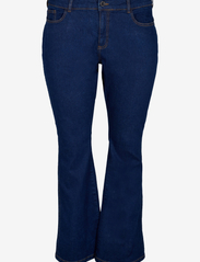 Zizzi - JOLIVIA, ELLEN JEANS - bootcut jeans - dark blue - 0
