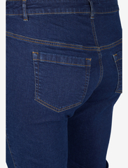 Zizzi - JOLIVIA, ELLEN JEANS - bootcut jeans - dark blue - 2
