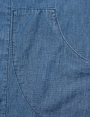 Zizzi - JELLA, S/S, ABK DRESS - džinsa kleitas - blue - 3
