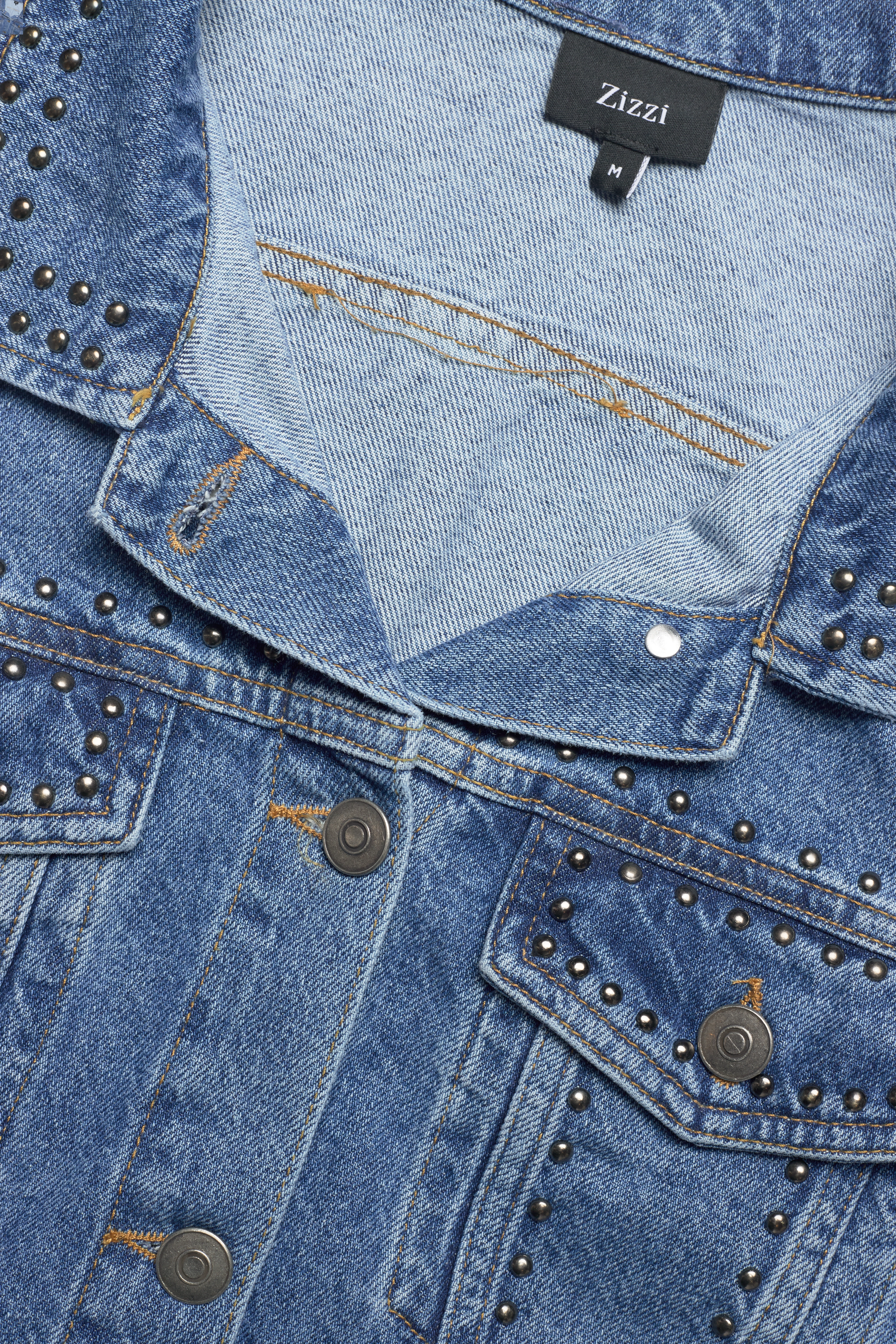 Zizzi - JKIARA, L/S, JACKET - blue denim - 2