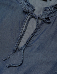 Zizzi - JFRIGG, 3/4, KNEE DRESS - midi kjoler - blue denim - 2