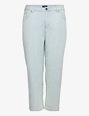 Zizzi - JGAIGA, CROP, VERA JEANS - raka jeans - light blue stripe - 0