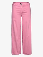 Zizzi - JSELINA, FLARE WIDE JEANS - brede jeans - pink - 0