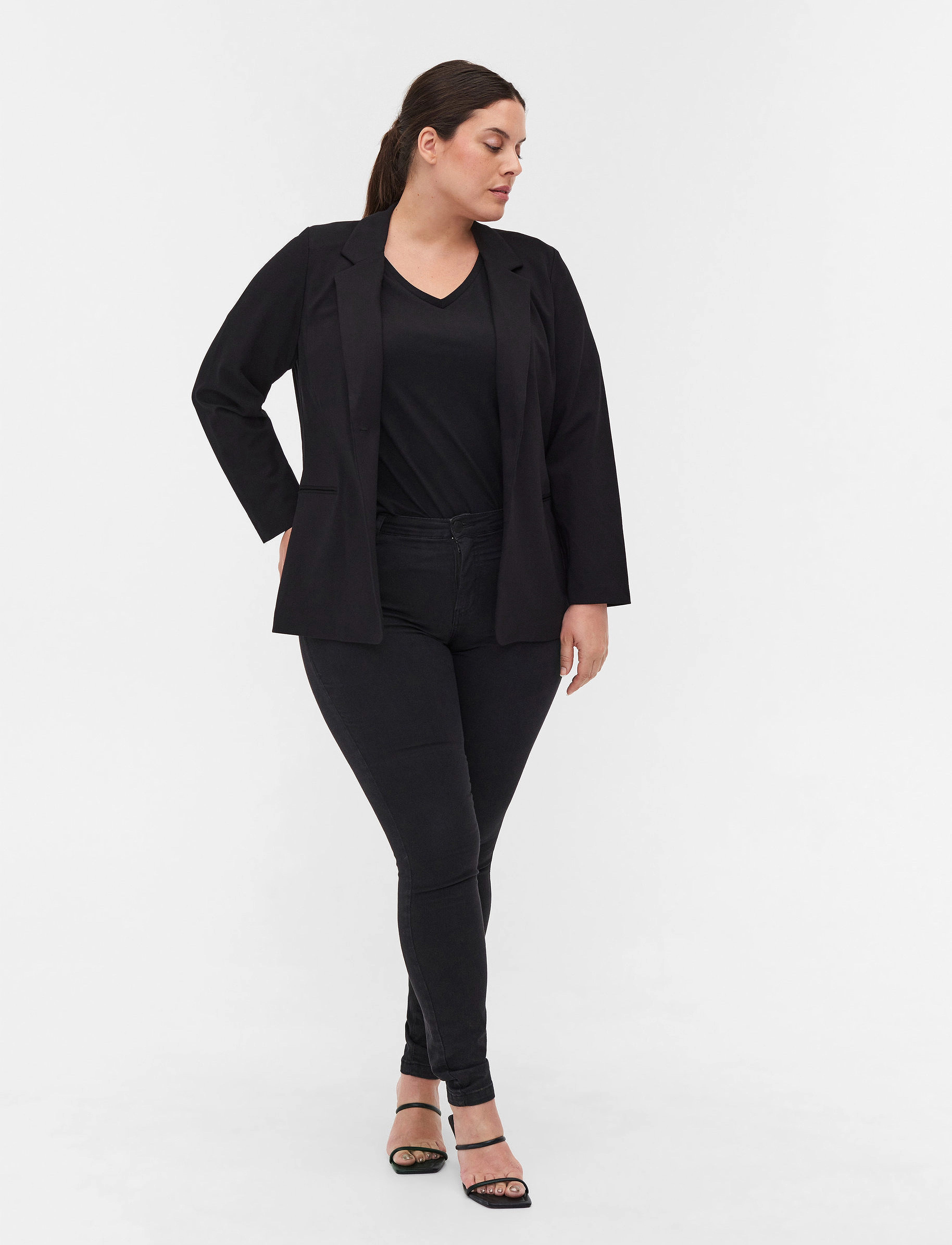 Zizzi - JMADDIE, L/S, BLAZER - black - 3