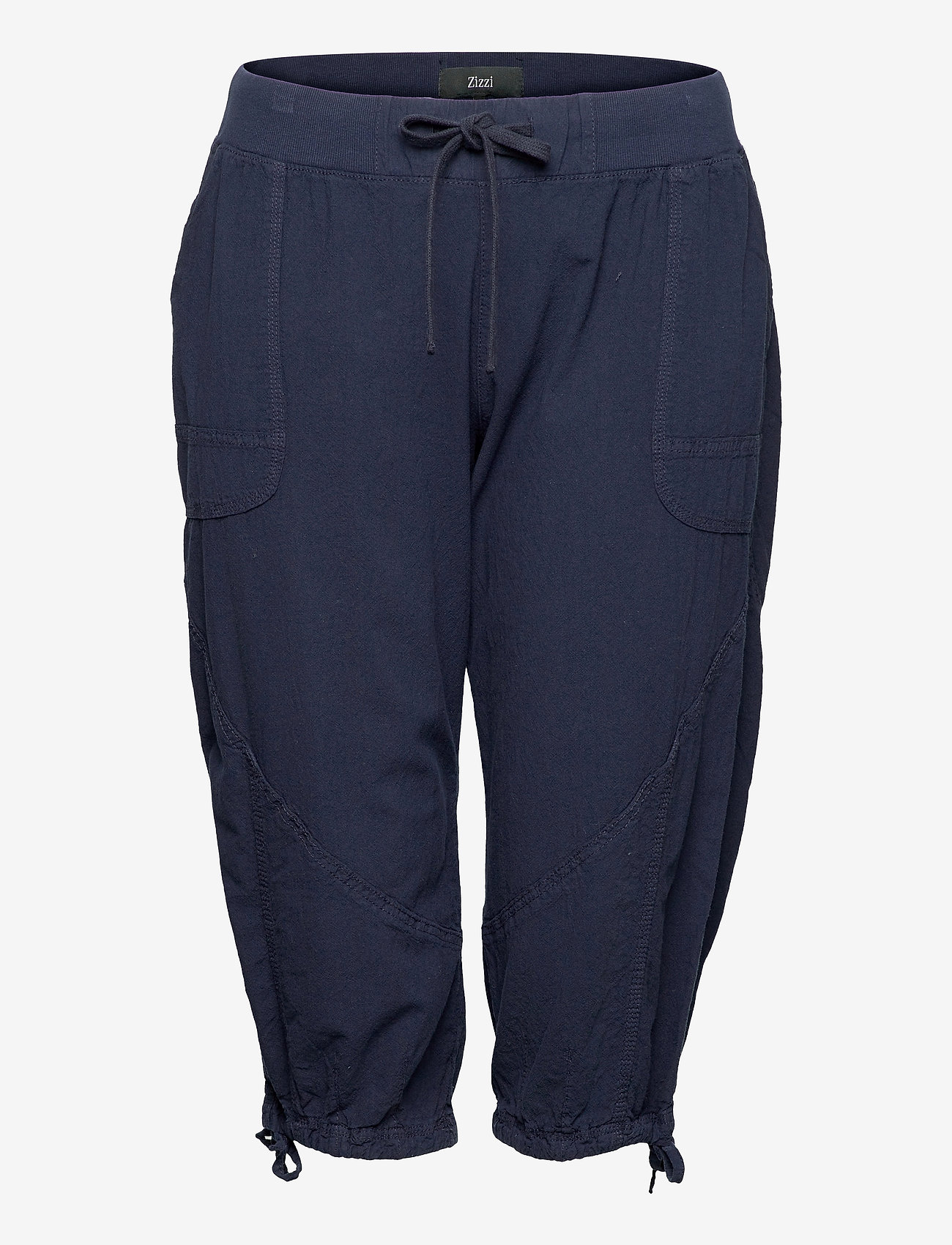 Zizzi - Knickers Cotton Plus Size Loose Fit - dark blue - 0