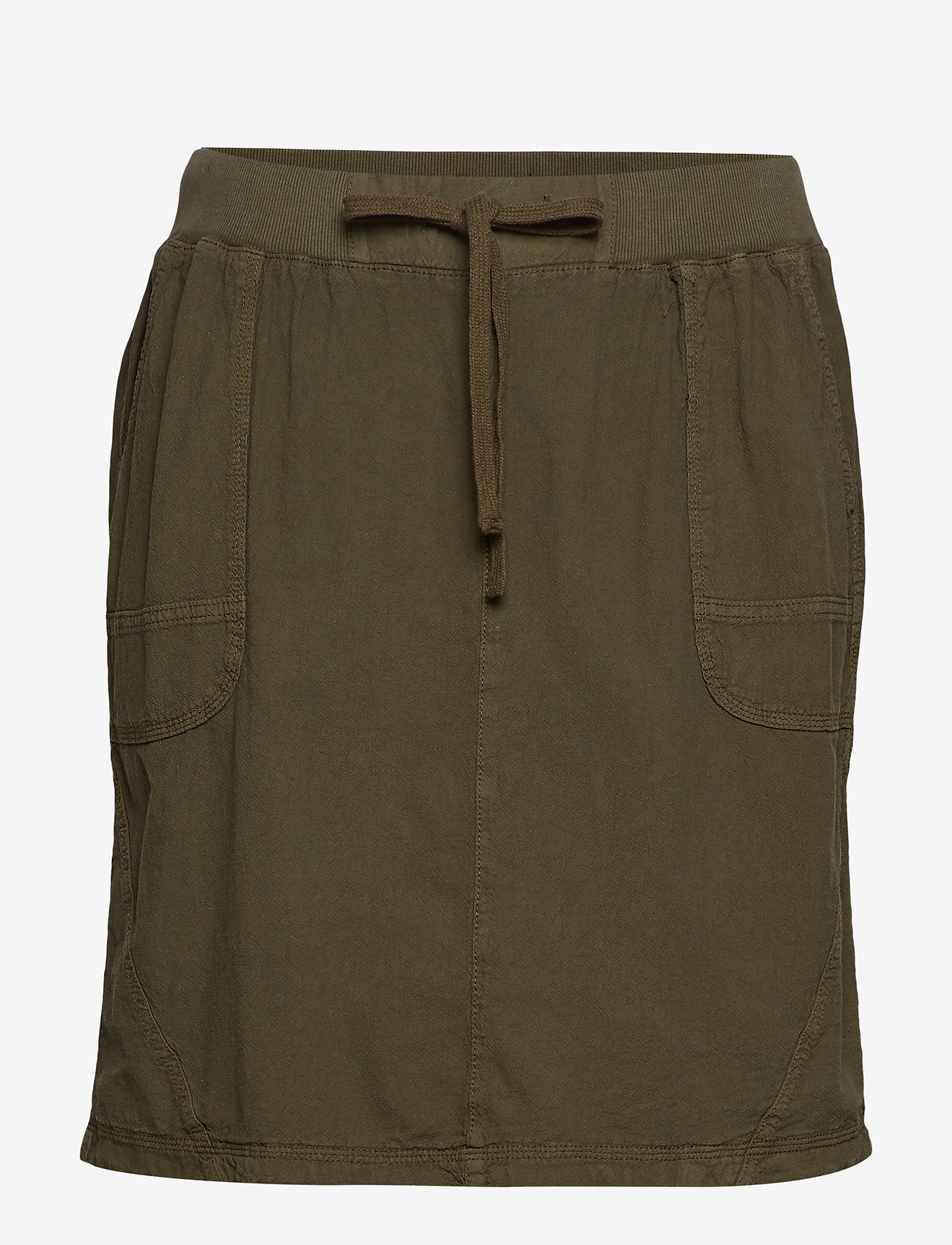 Zizzi - JELENA, KNEE LG., SKIRT - green - 0