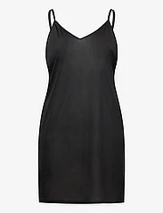 Zizzi - MLUCY, L/S, ABK DRESS - korta klänningar - black - 2