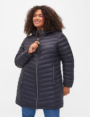 Zizzi - MSALLY, L/S, COAT - winter jackets - black - 2