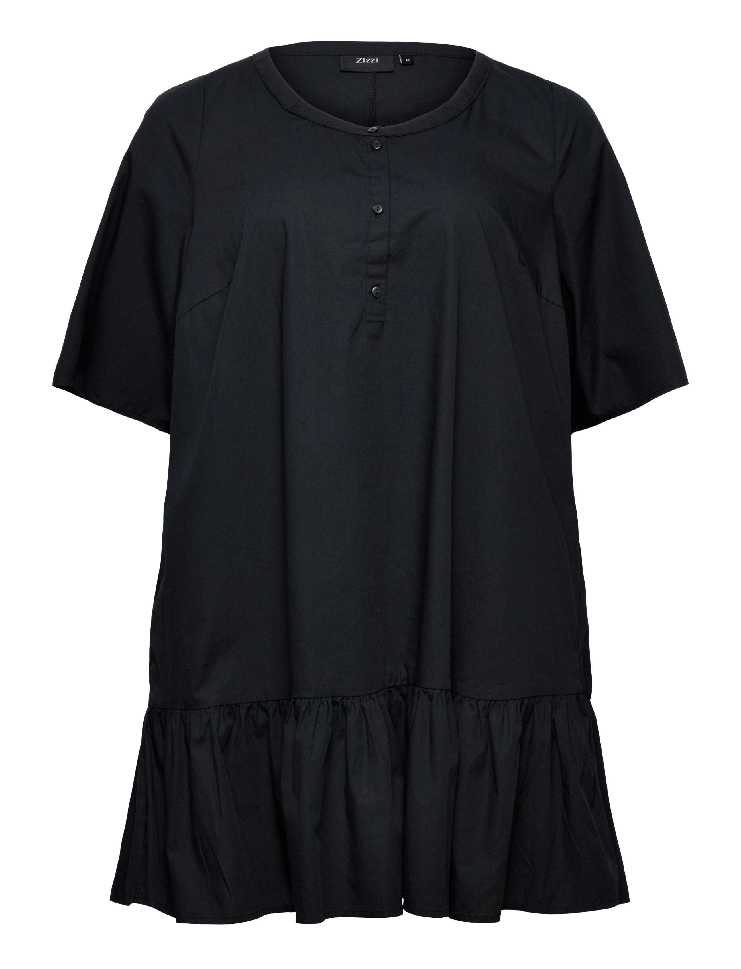 Zizzi - MELLY, 1/2, TUNIC - black - 0