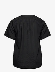 Zizzi - MARLEY, S/S, BLOUSE - short-sleeved blouses - black - 1