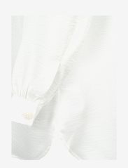 Zizzi - MSARALY, L/S, LONG SHIRT - pitkähihaiset paidat - white - 4