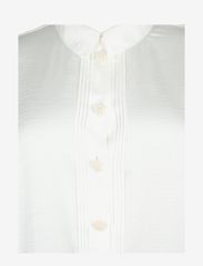 Zizzi - MSARALY, L/S, LONG SHIRT - langermede skjorter - white - 6