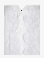 Zizzi - MSALLY, L/S, SHIRT - blouses met lange mouwen - white - 3