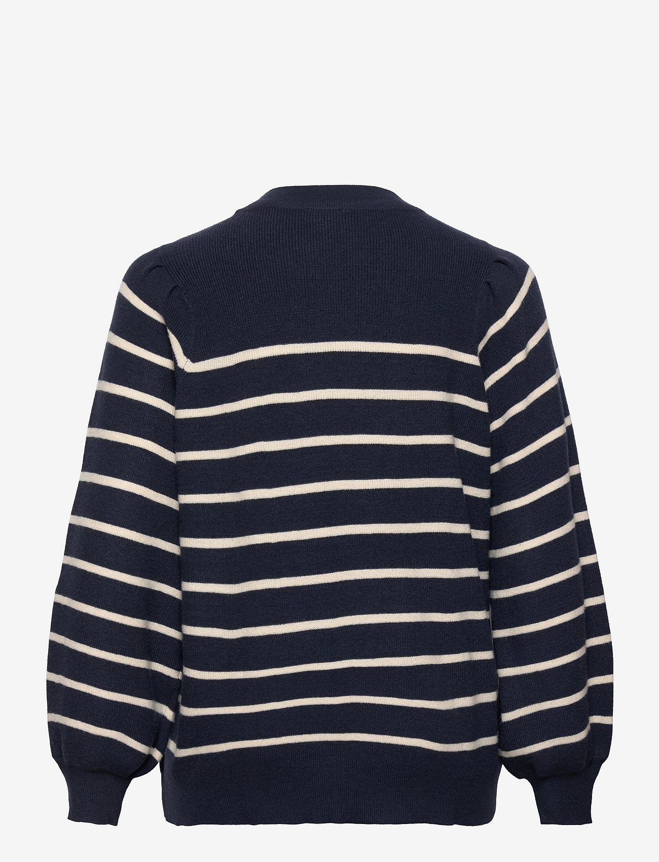 Zizzi - MELLA STRIPE, L/S, PULLOVER - navy blazer w/stripe - 1