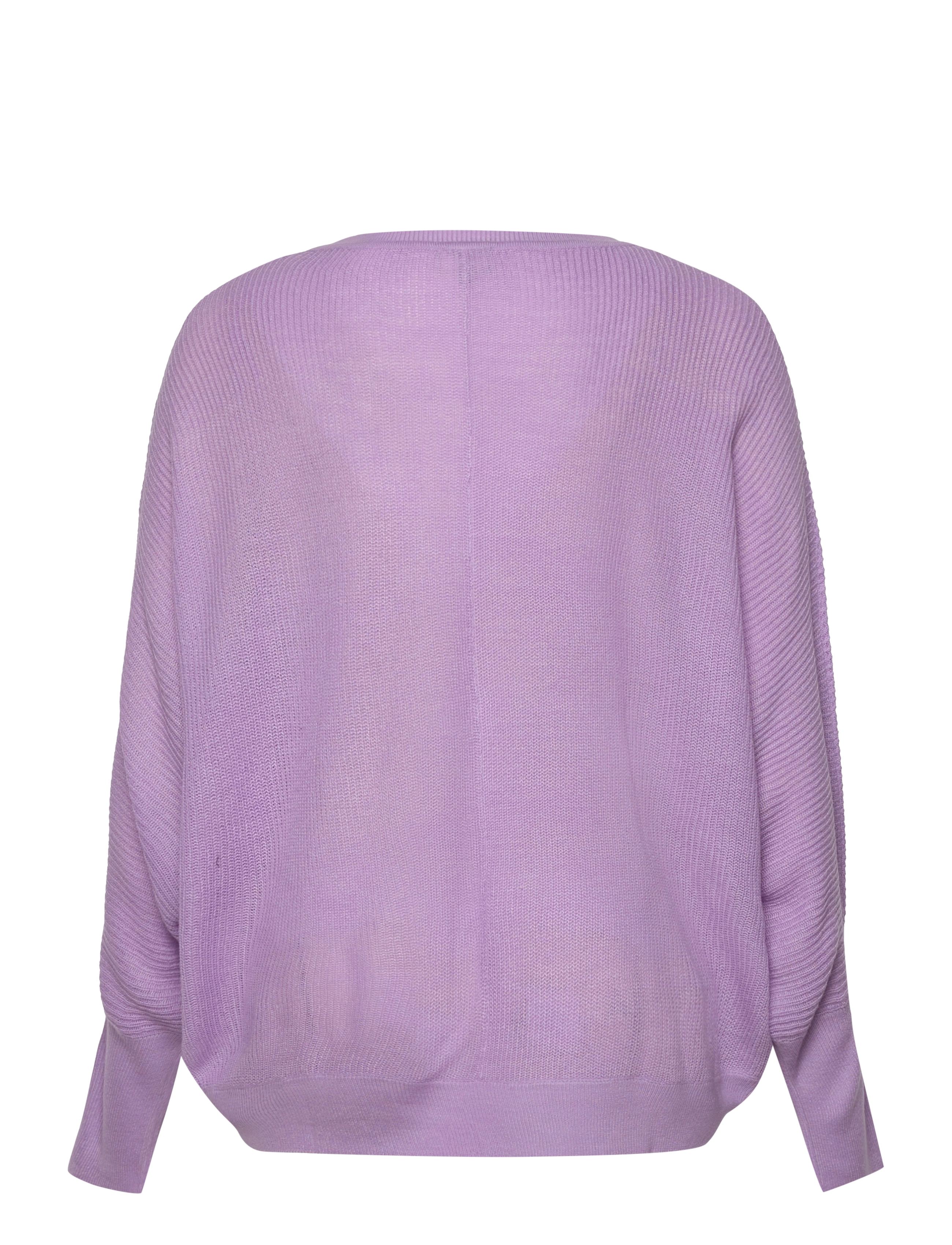 Zizzi - MAMELIA RIB, L/S, PULLOVER - purple rose - 1