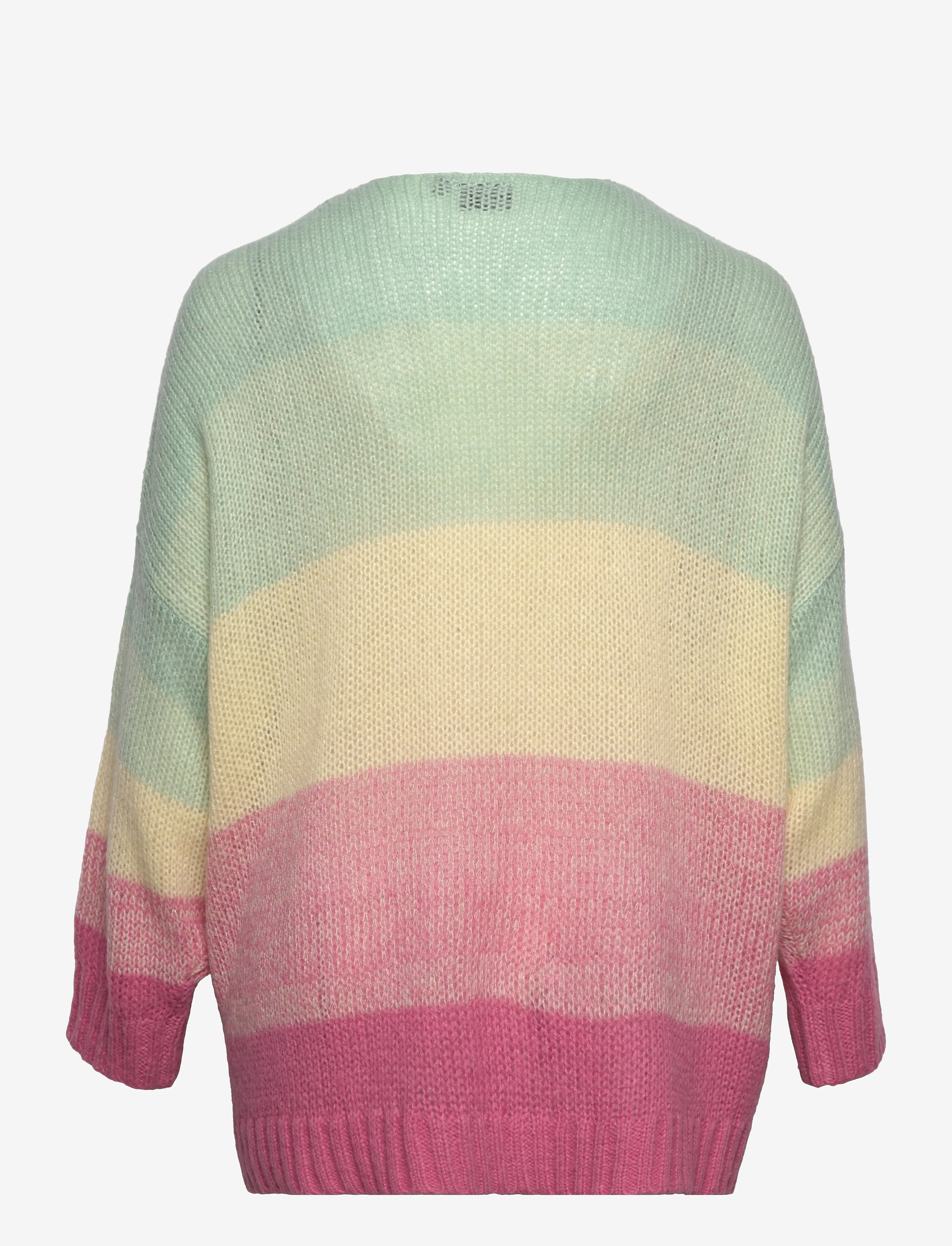 Zizzi - MCINDY MIX, L/S, CARDIGAN - pale banana comb - 1