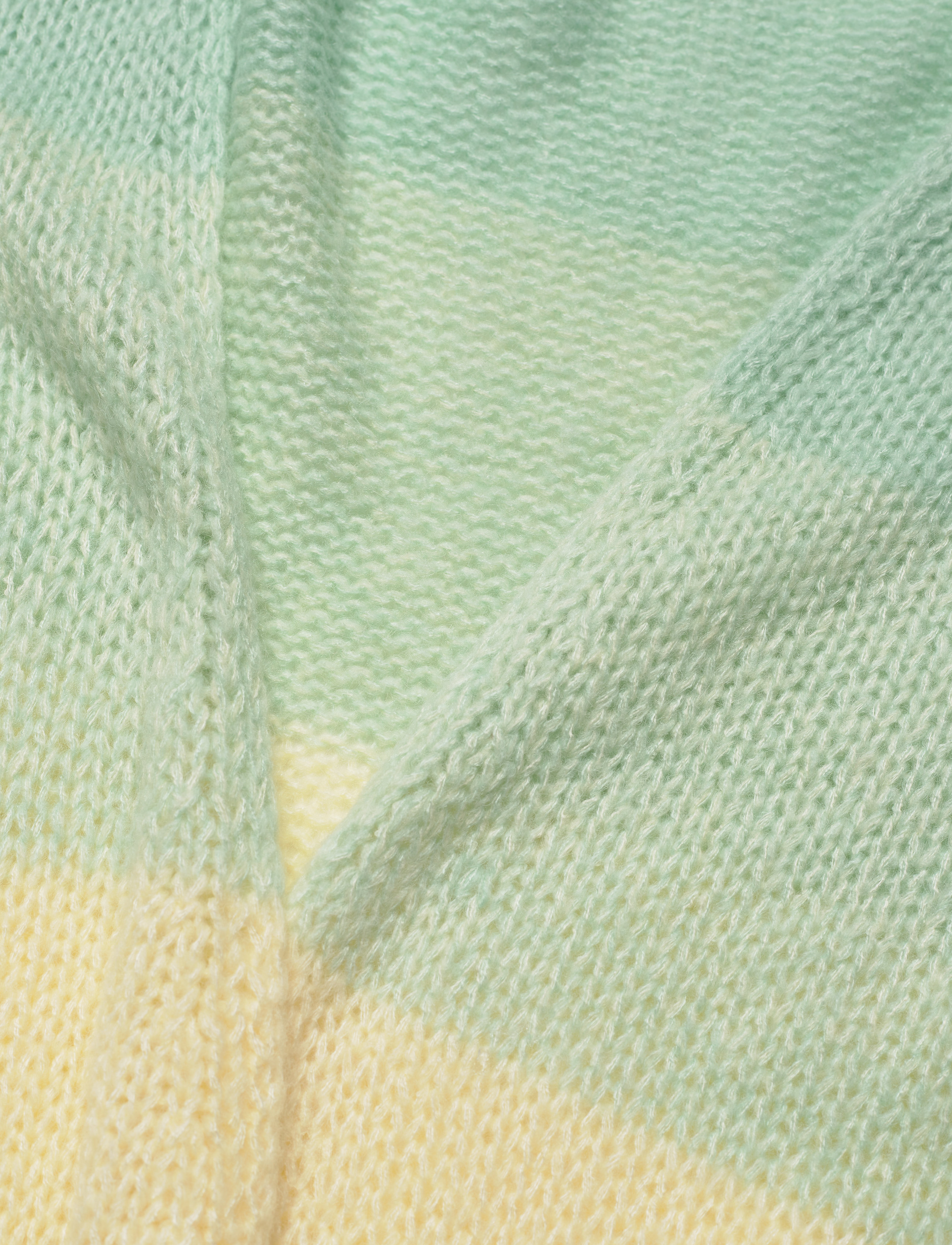 Zizzi - MCINDY MIX, L/S, CARDIGAN - pale banana comb - 2