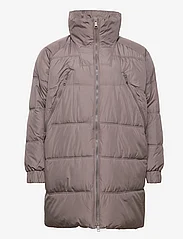 Zizzi - MSHANGHAI, L/S, COAT - winter jackets - brown - 0