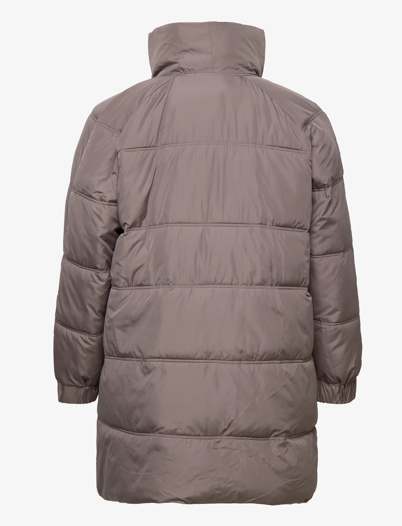 Zizzi - MSHANGHAI, L/S, COAT - winter jackets - brown - 1