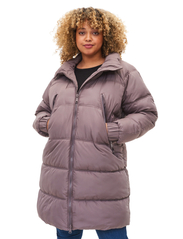 Zizzi - MSHANGHAI, L/S, COAT - winter jackets - brown - 4